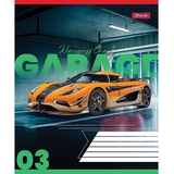 Зошит загальний 1 Вересня Garage, А5, в клітинку, 24 аркуша (766618) - Pampik - 3