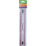 Лінійка ZiBi Kids Line 20 см з рожевою смужкою (ZB.5610-10) - Pampik