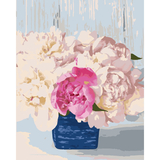 Картина по номерам ArtCraft Перламутровые пионы 40x50 см (12126-AC) - Pampik