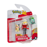 Набір ігрових фігурок Pokemon W18 - Морпеко, Бульбазавр, Рабут - Pampik - 2