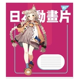 Набір зошитів Yes Anime cartoons, в косу лінію, 12 аркушів, 25 шт. (766556) - Pampik - 2