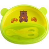 Набір для годування Baby Team Ведмедик (6020) - Pampik