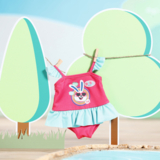 Одежда для куклы Baby Born Яркий купальник 43 см (833636-2) - Pampik - 3