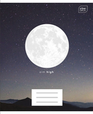 Набір учнівських зошитів Interdruk Premium Galaxy, клітинка, А5+, 60 аркушів, 4 шт. (339522-4) - Pampik - 2