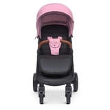 Коляска El Camino X4 ME 1024 Pink Lines, розовая (25399) - Pampik - 3