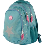 Рюкзак шкільний Yes T-22 Star, бирюзовый (558267) - Pampik