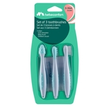 Набор зубных щеток Bebe Confort Set of 3 Toothbrushes, 3 шт., синий (3106203000) - Pampik - 3