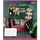 Тетрадь общая 1 Вересня We Love Color, A5, в клеточку, 60 листов - Pampik - 3
