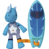 Іграшка для ванної Lilliputiens Серфер Носоріг Маріус (83541) - Pampik