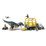 Конструктор LEGO Jurassic World Місії динозаврів Вантажівка для перевезення алозавра, 588 деталей (76966) - Pampik - 7