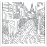 Розмальовка антистрес Santi Архітектурні споруди 20 сторінок (742914) - Pampik - 3
