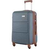 Чемодан Semi Line 22" M Green-Grey (T5584-3) - Pampik