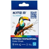 Крейда кольорова Kite Classic 12 шт. (K-075) - Pampik