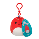 М'яка іграшка-брелок Squishmallows Діно Долан на кліпсі, 9 см (SQCP00218) - Pampik - 7