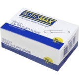 Скріпки нікельовані Buromax рельєфні 78 мм 100 шт. (BM.5021) - Pampik