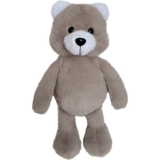 Іграшка м'яка Масік Ведмедик пухнастий, 35 см, сірий (МС 080501-11) - Pampik