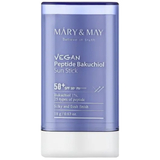 Сонцезахисний стік проти зморшок Mary&May Vegan Peptide Bakuchiol Sun Stick SPF 50+ Pa++++ 18 г (BT20488) - Pampik