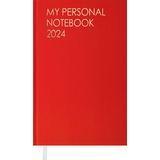 Ежедневник датированный Buromax Motivetion 2024 A6 красный (BM.2526-05) - Pampik