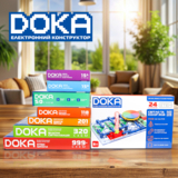 Конструктор електронний Doka Світло та колір RGB, 24 схеми - Pampik - 8