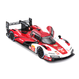 Автомодель Bburago Porsche 963 1:24 бело-красная (18-28022) - Pampik - 3