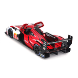 Автомодель Bburago Porsche 963 1:24 бело-красная (18-28022) - Pampik - 6