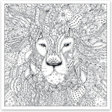 Раскраска антистресс Santi В мире животных 20 страниц (742911) - Pampik - 3