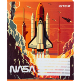 Набор тетрадей Kite NASA А5 в линию, 12 листов, 25 шт. (NS24-234) - Pampik - 2