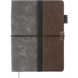 Ежедневник датированный Buromax Libero 2024 A5 серый (BM.2117-09) - Pampik