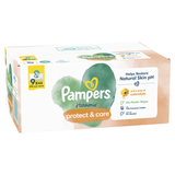 Дитячі вологі серветки Pampers Harmonie Calendula, 396 шт. (9 уп. по 44 шт.) - Pampik - 3