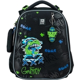 Каркасный рюкзак Kite Education 531 Roar черный 38 x 29 см (K24-531M-5) - Pampik