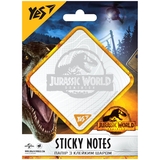 Бумага для заметок Yes Jurassic World с клейким слоем 40 листов (170302) - Pampik