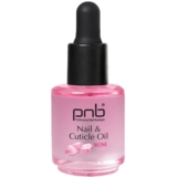 Масло по уходу за ногтями и кутикулой PNB Nail&Cuticle Oil роза 15 мл - Pampik