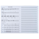 Зошит для нот Kite Studio Pets А4, 20 аркушів, 1 шт. (SP24-404) - Pampik - 3