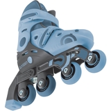 Роликові ковзани Globber Learning Skates 2 в 1, р.26-29, сіро-синій (780-200) - Pampik - 11