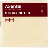 Блок бумаги Axent с клейким слоем 75x75 мм 100 листов пастельные цвета - Pampik