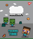 Набор тетрадей Yes Minecraft А5 в косуюю линию 12 листов 25 шт. (766936) - Pampik - 6