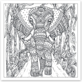 Раскраска антистресс Santi В мире животных 20 страниц (742911) - Pampik - 2