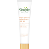 Зволожувальний крем Simple Protect & Glow потрійний захист з SPF 30, 40 мл - Pampik