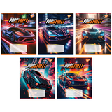 Набір зошитів Yes Prostreet А5, в лінійку, 60 аркушів, 10 шт. (767161) - Pampik