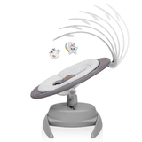 Крісло-гойдалка Lionelo Mell Grey Stone, сірий - Pampik - 4