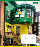 Набір зошитів 1 Вересня Life in colors А5 в клітинку 48 аркушів 10 шт. (767361) - Pampik - 2