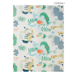 Дитячий двосторонній складний килимок Poppet Велике сафарі та Маленькі кити, 200х150x1 см (PP027-150H) - Pampik - 2