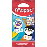 Набор ластиковв Maped Ergo Fun Multicolor 2 шт. в ассортименте (MP.119002) - Pampik