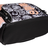 Рюкзак школьный Yes S-100 Anime полукаркасный, черный с персиковым (559579) - Pampik - 8