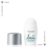 Кульковий дезодорант-антиперспірант Vichy Deo Invisible Resist 72 години захисту, 50 мл - Pampik - 2