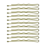 Набор фрезерных невидимок для волос SPL, 5 см, 24 шт., золотой (3022-0050) - Pampik - 4