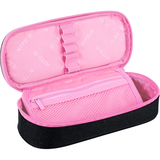 Пенал мягкий Kite Lucky Girl 22x8.5x4.5 см серо-черный (K24-599-1) - Pampik - 3