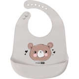 Слинявчик FreeON Тварини ведмедик сірий (39432) - Pampik