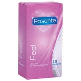Презервативи Pasante Feel ультратонкі 12 шт. (5060359483317) - Pampik