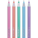 Ручка шариковая 1 Вересня Linear синие чернила упаковка 30 шт. (411830) - Pampik